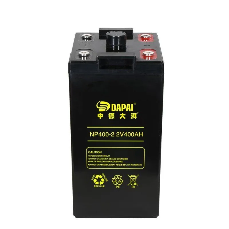 DAPAI NP Series 2V battery with terminal connections